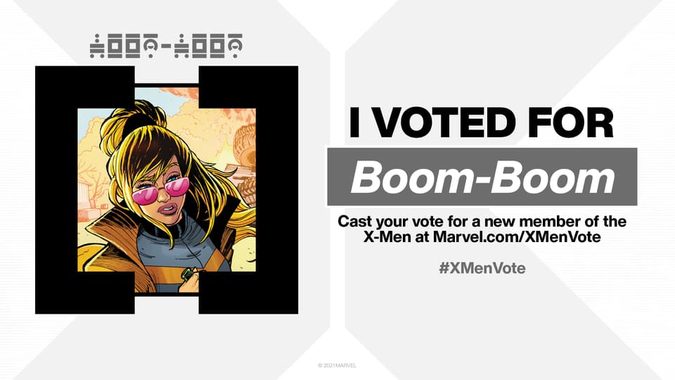 I voted for Boom-Boom