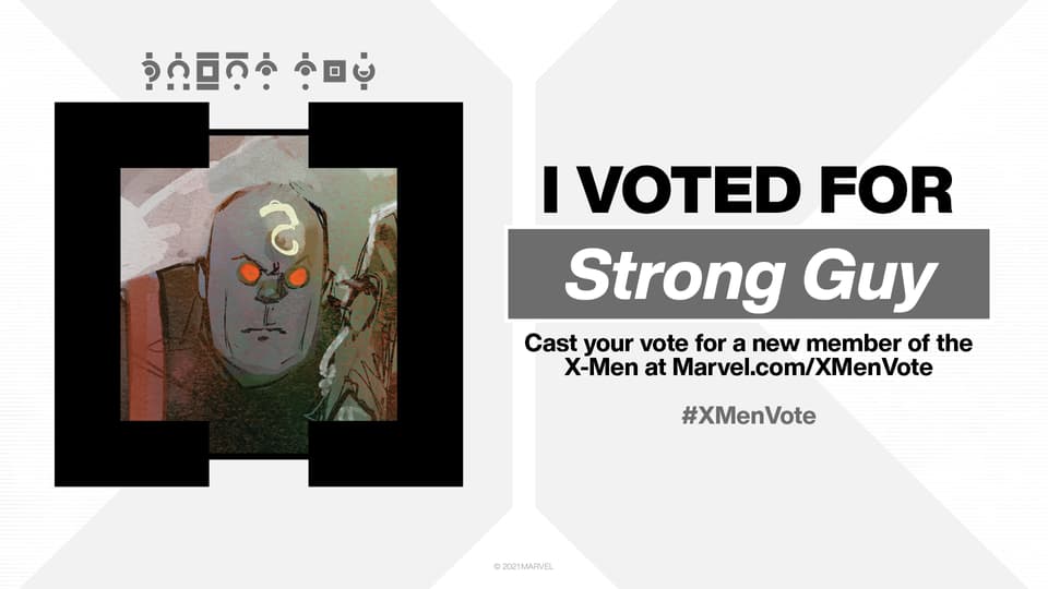 I voted for Strong Guy