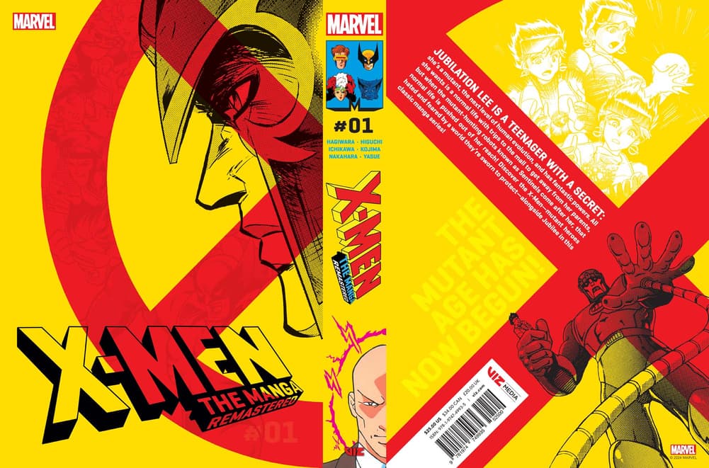X-MEN: THE MANGA: REMASTERED, VOL. 1