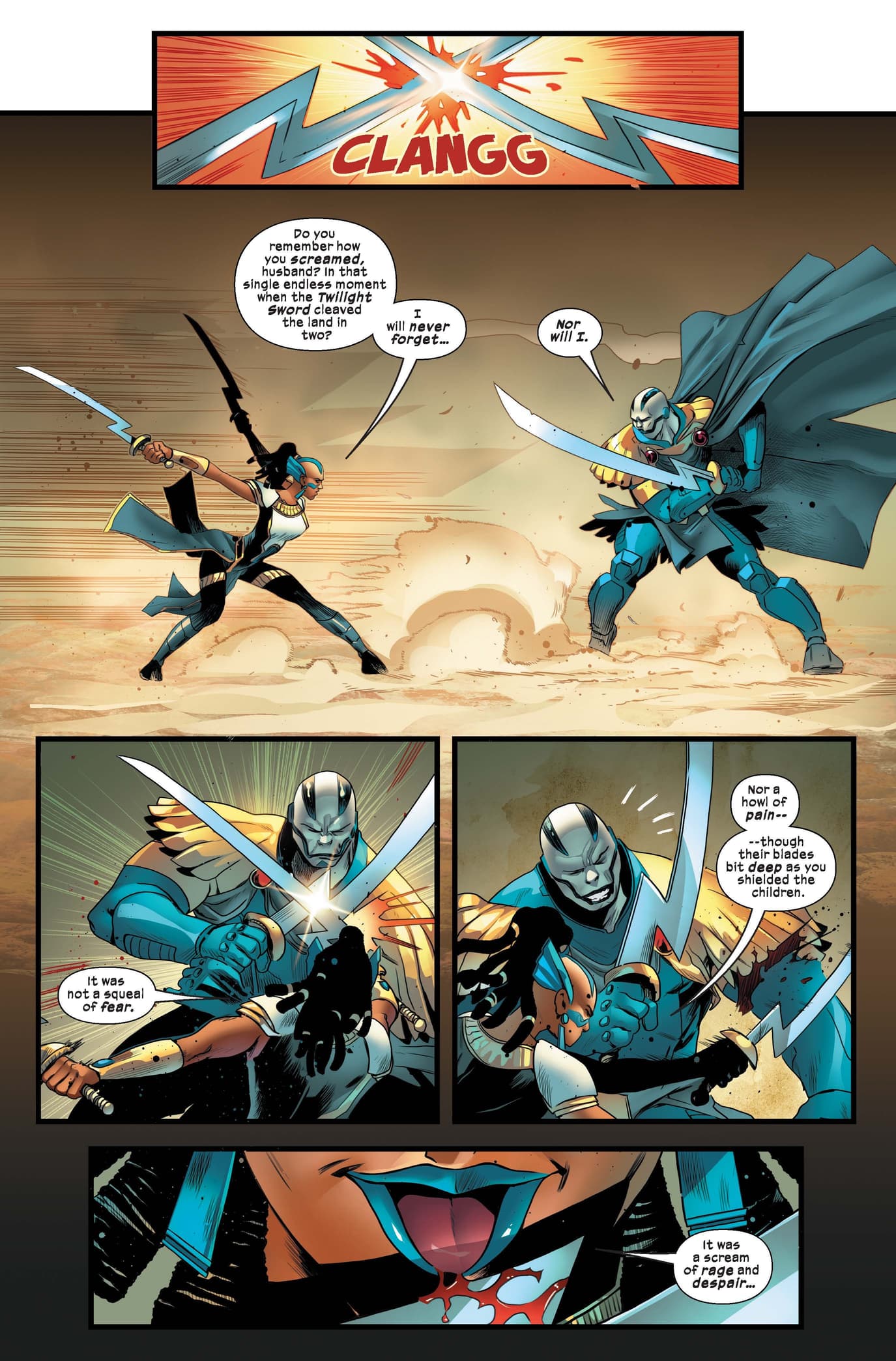 X-MEN: BEFORE THE FALL - HERALDS OF APOCALYPSE (2023) #1 page by Al Ewing and Luca Pizzari
