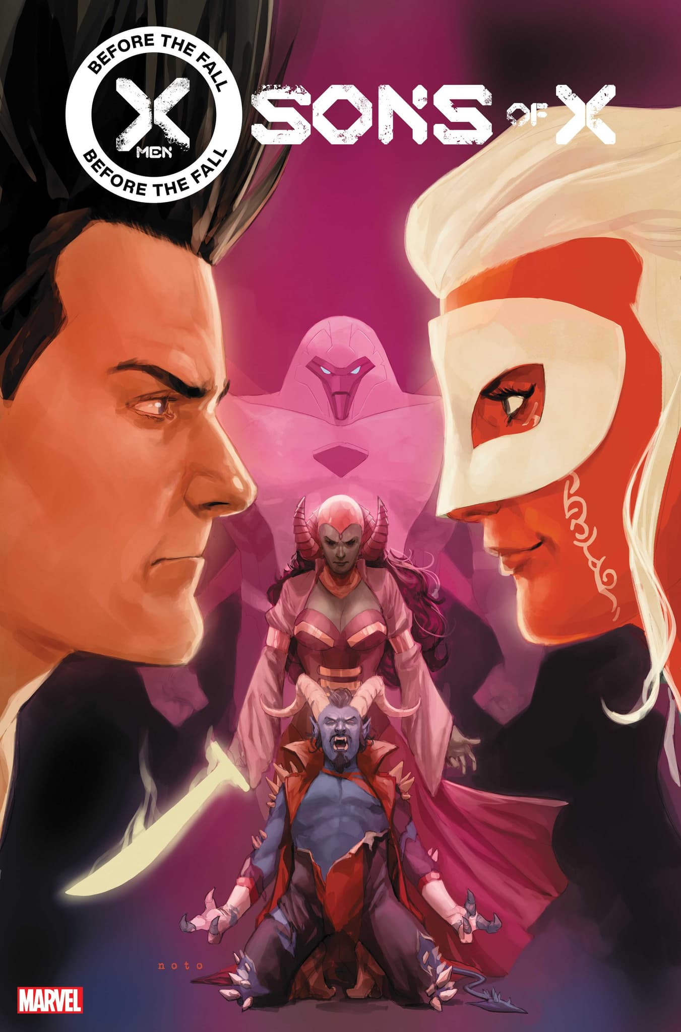 X-MEN: BEFORE THE FALL – SONS OF X #1 cover by Phil Noto