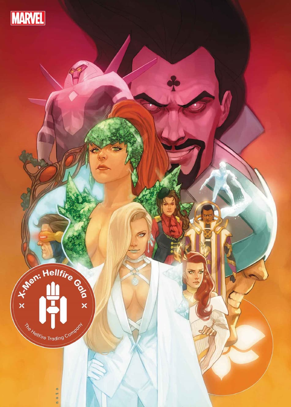 Cover to X-MEN: HELLFIRE GALA (2023) #1 by Phil Noto.