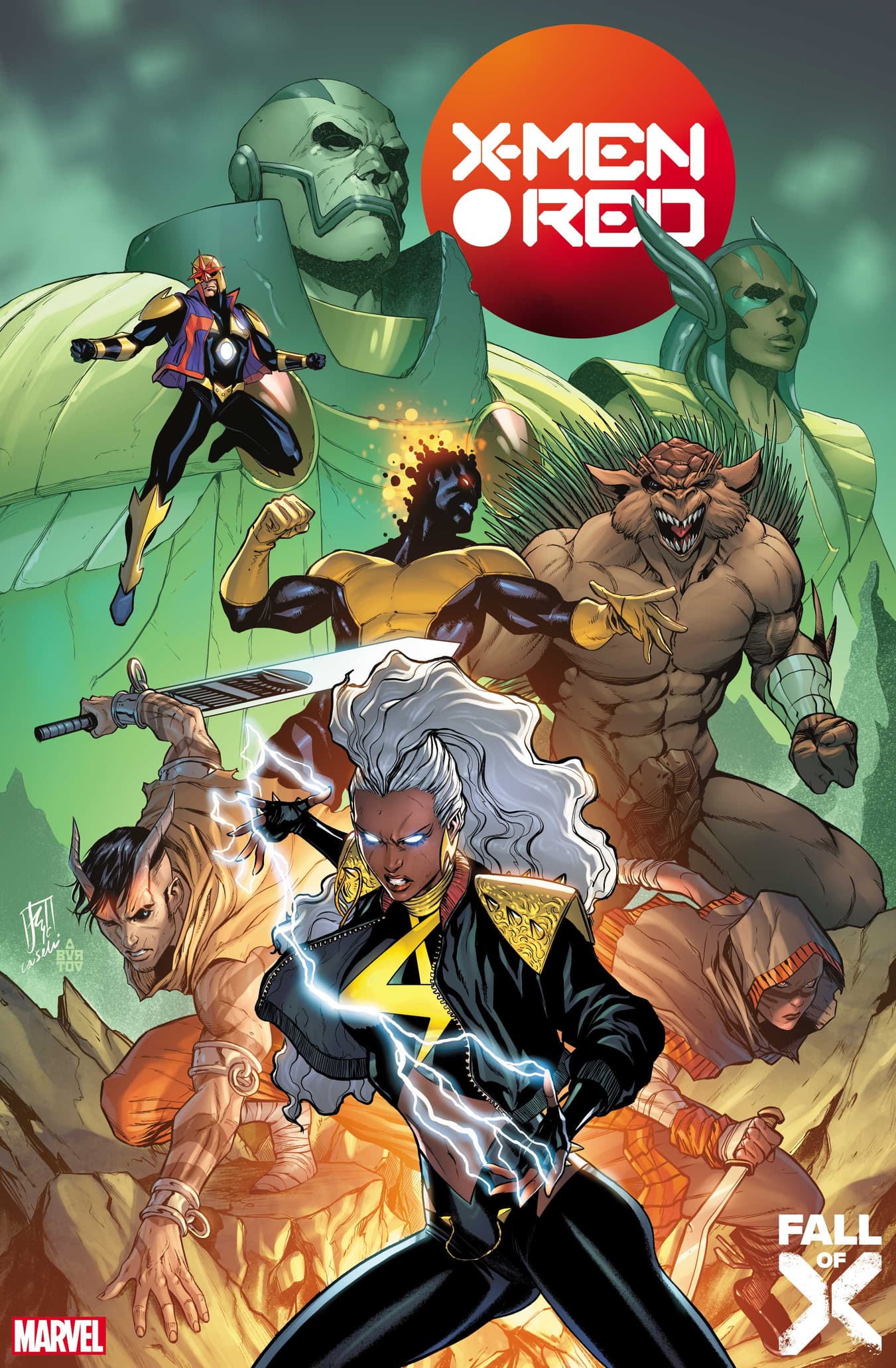 Immortal X Men And X Men Red Enter Fall Of X As Professor X Stands Alone War Erupts On 