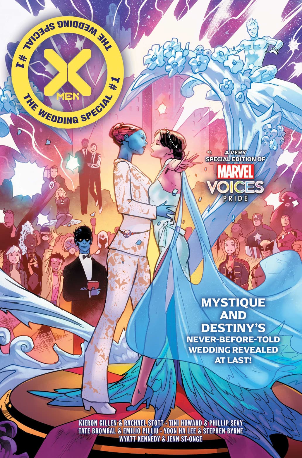 X-MEN: THE WEDDING SPECIAL #1 cover by Jan Bazaldua