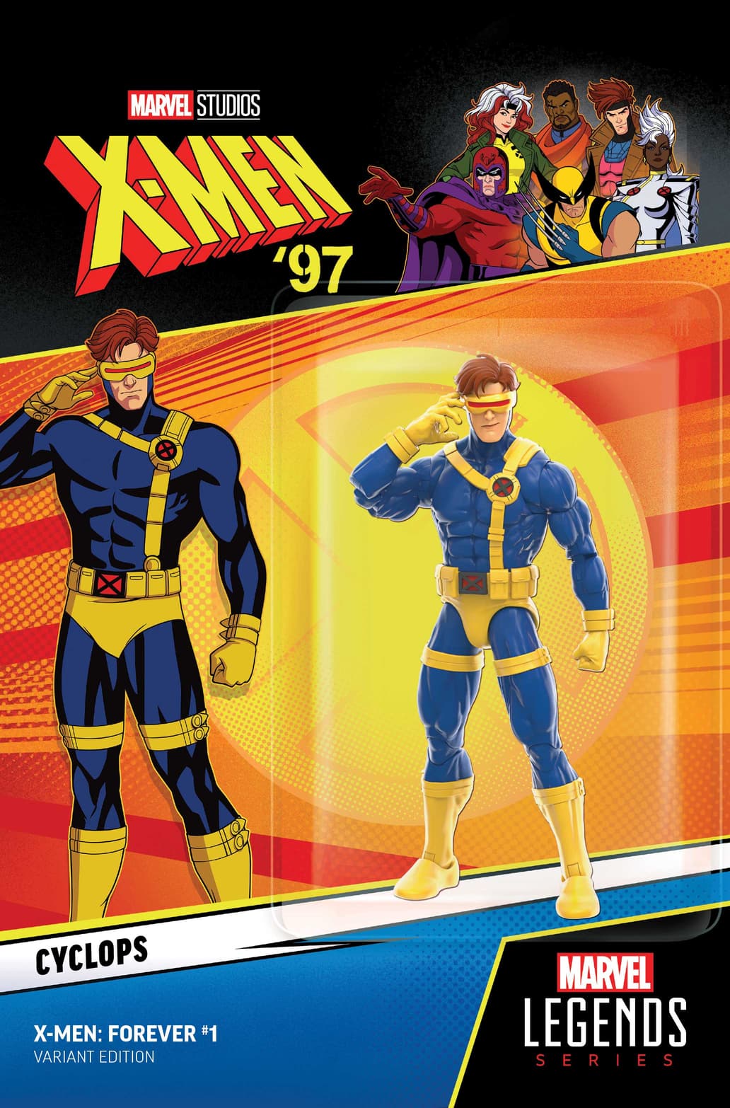 X-MEN: FOREVER #1 X-Men ’97 Action Figure Variant Cover