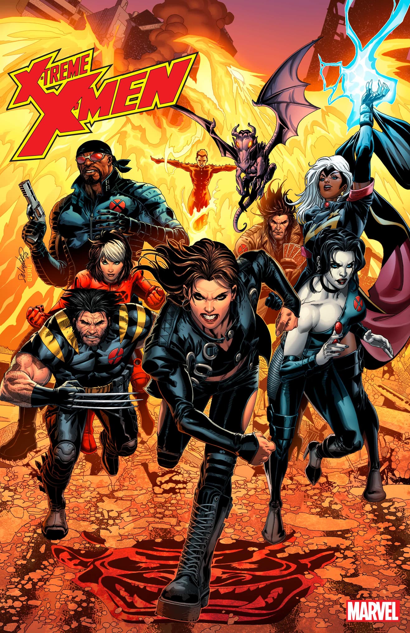 X-Treme X-Men Cover by SALVADOR LARROCA