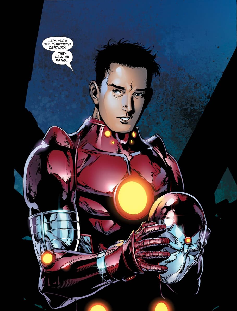 Iron Lad reveals his true identity in YOUNG AVENGERS (2005) #1.