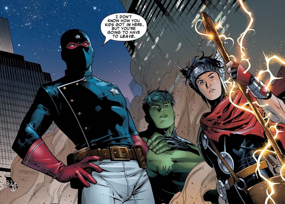 Meet the Patriot, leader of the Young Avengers!