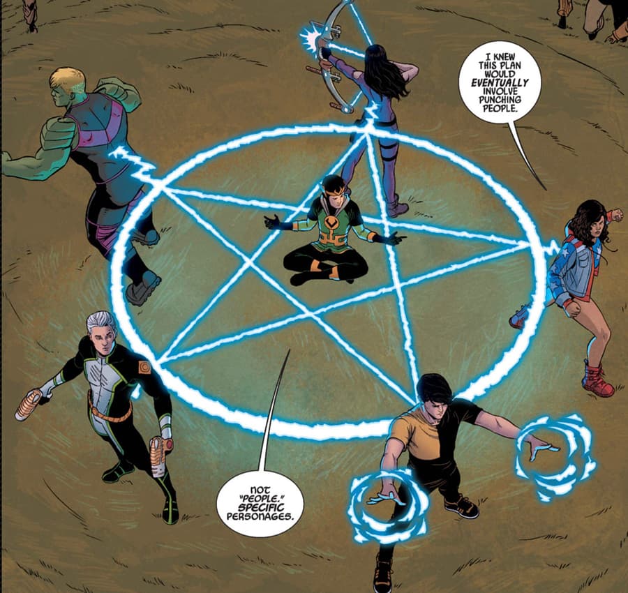 YOUNG AVENGERS (2013) #5 by Kieron Gillen, Jamie McKelvie, and Mike Norton