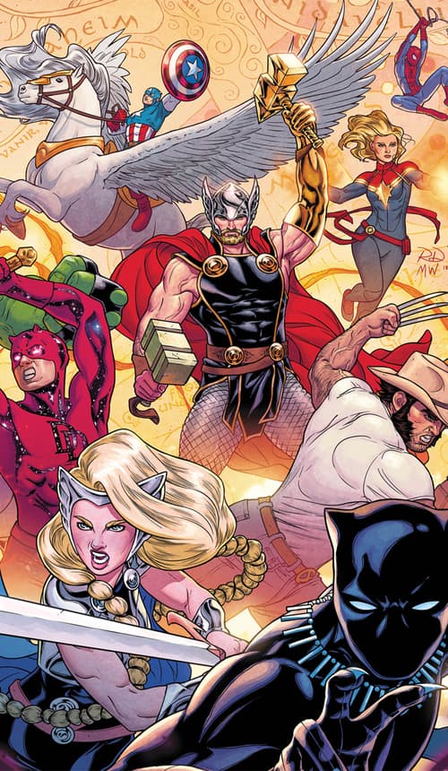 Russell Dauterman - War of the Realms #1 (2019) Variant Cover