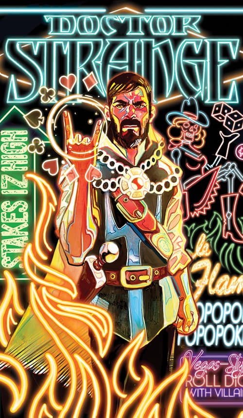 Mike Del Mundo - Doctor Strange (2017) #387 Cover