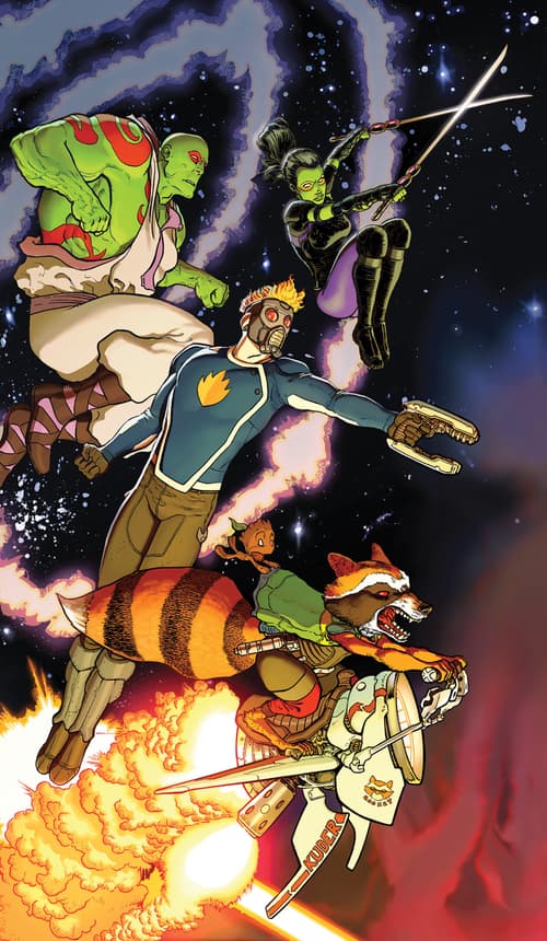 Aaron Kuder - All-New Guardians of the Galaxy (2017) #1 Cover