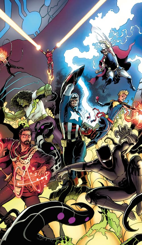 Aaron Kuder - Avengers (2018) #1 Cover