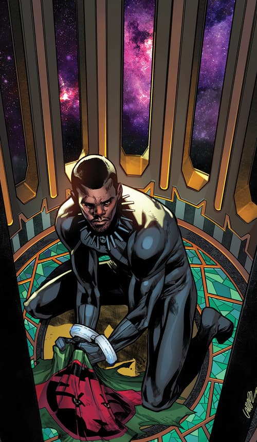 Pepe Larraz - Black Panther (2018) #1 Young Guns Variant Cover