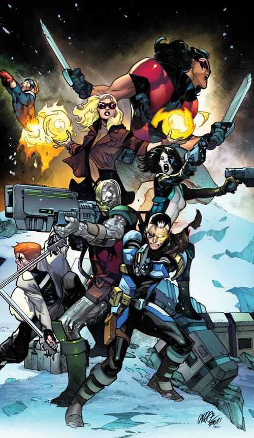 Pepe Larraz - X-Force (2018) #1 Cover