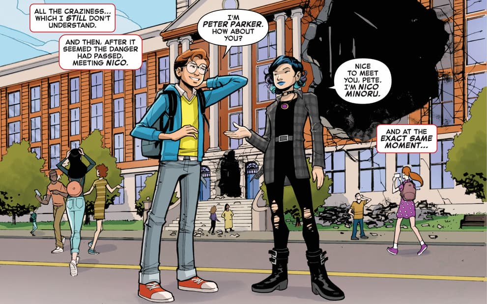 YOUR FRIENDLY NEIGHBORHOOD SPIDER-MAN (2024) #1 artwork by Eric Gapstur and Jim Campbell