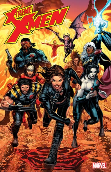 X-TREME X-MEN #1 cover by Salvador Larroca