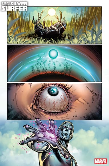 DEATH OF THE SILVER SURFER #1 Art by SUMIT KUMAR