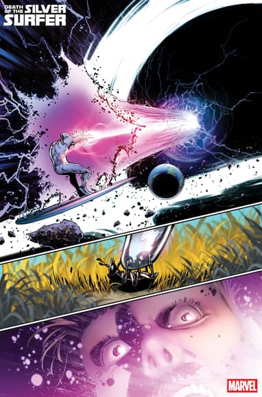 DEATH OF THE SILVER SURFER #1 Art by SUMIT KUMAR