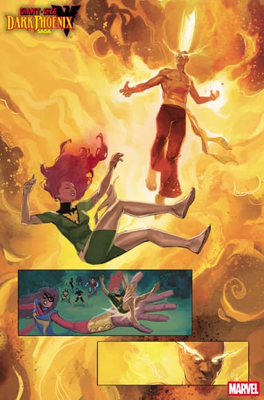GIANT-SIZE DARK PHOENIX SAGA #1 art by Rod Reis