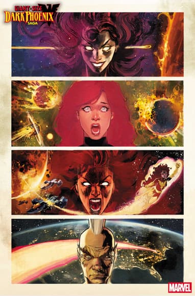 GIANT-SIZE DARK PHOENIX SAGA #1 art by Rod Reis