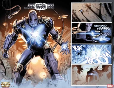 IRON MAN #1 by Joshua Williamson and Carmen Carnero