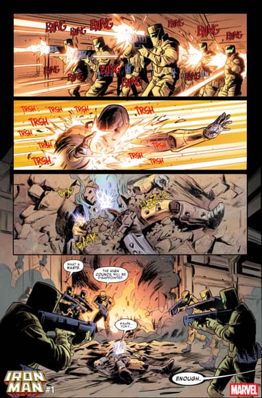 IRON MAN #1 by Joshua Williamson and Carmen Carnero