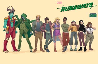 RUNAWAYS #1 Wraparound Variant Cover by ELENA CASAGRANDE