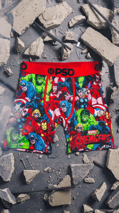 PSD Launches New Marvel Super Hero-Inspired Underwear Collection