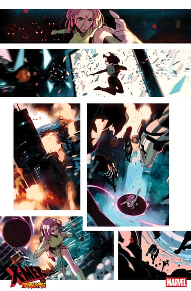 X-MEN OF APOCALYPSE ALPHA #1 Art by SIMONE DI MEO
