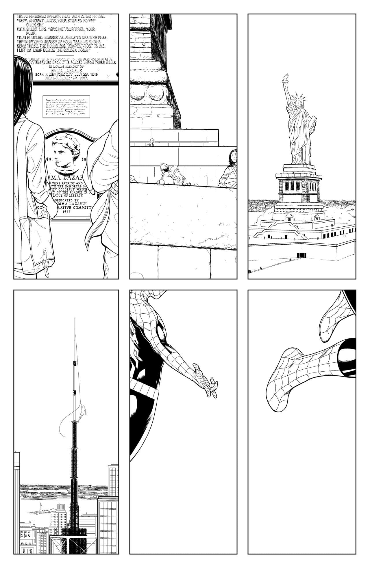 FRIENDLY NEIGHBORHOOD SPIDER-MAN #1 interior by Juann Cabal
