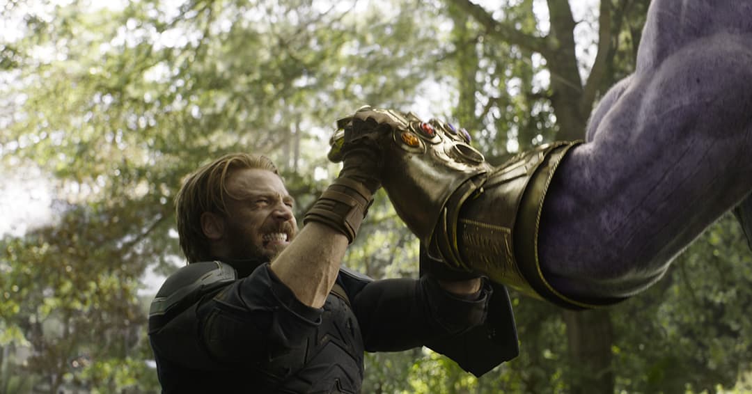 Captain America and Thanos