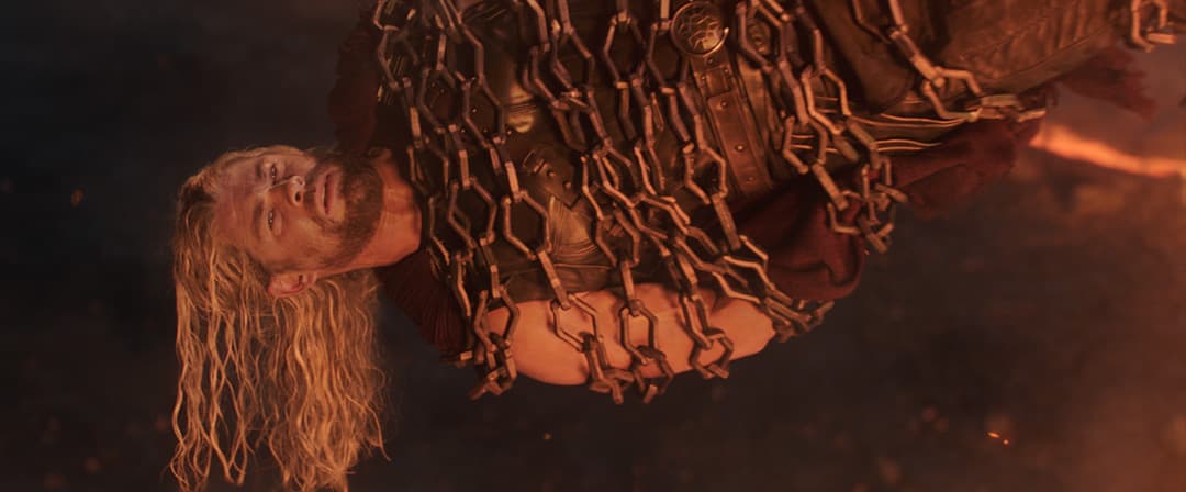 Thor Locked Up in Chains