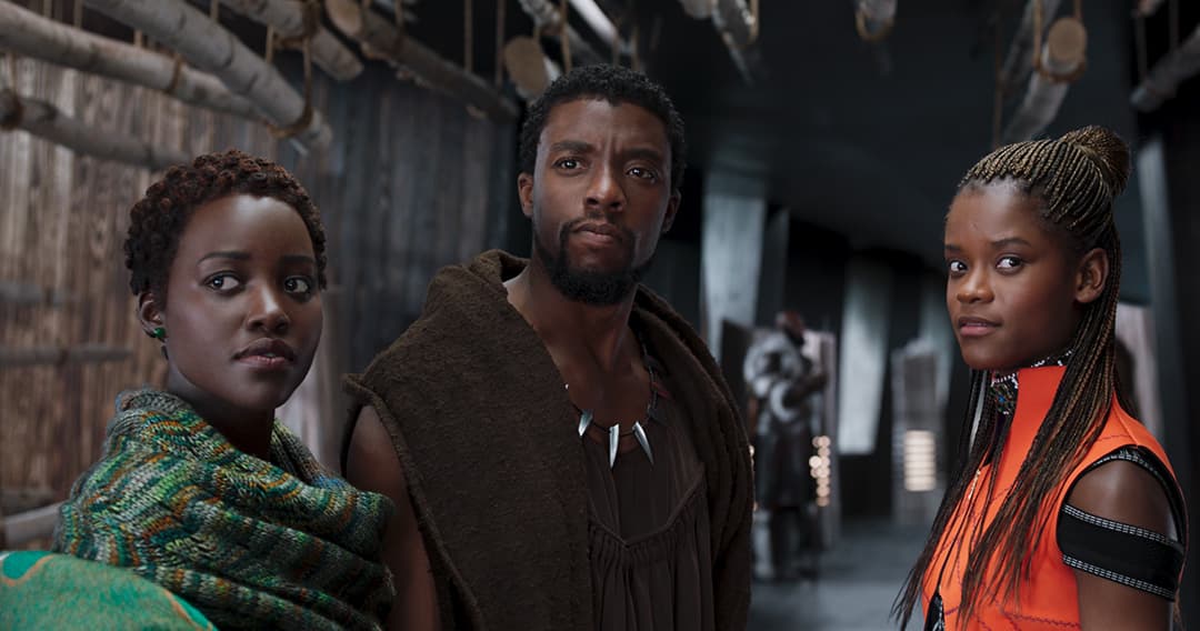 T'Challa, Nakia, and Shuri