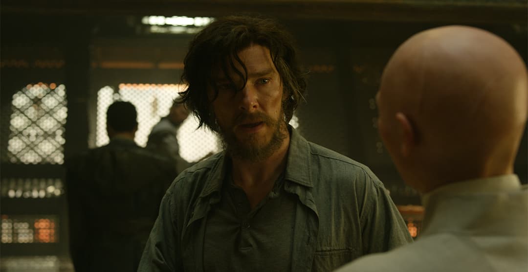 Doctor Strange (Stephen Strange) talking with the Ancient One