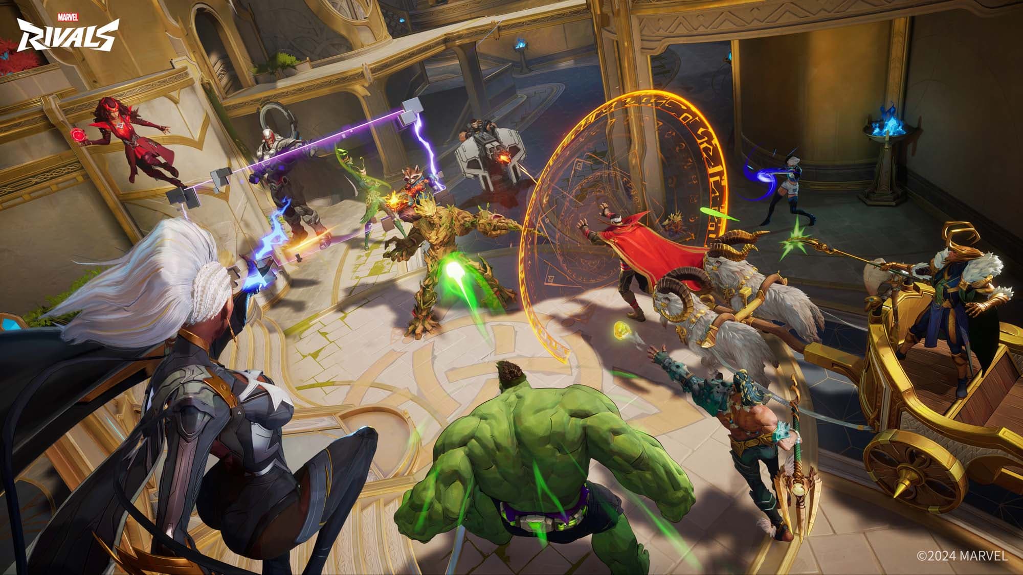 Marvel Rivals Game Screenshot Battle