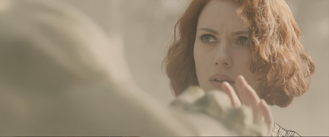 Natasha calms down Hulk