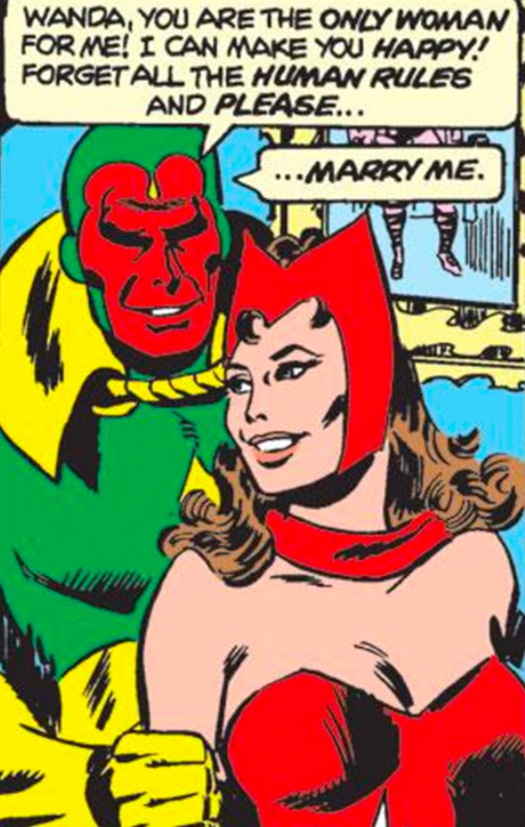 Vision and Scarlet Witch