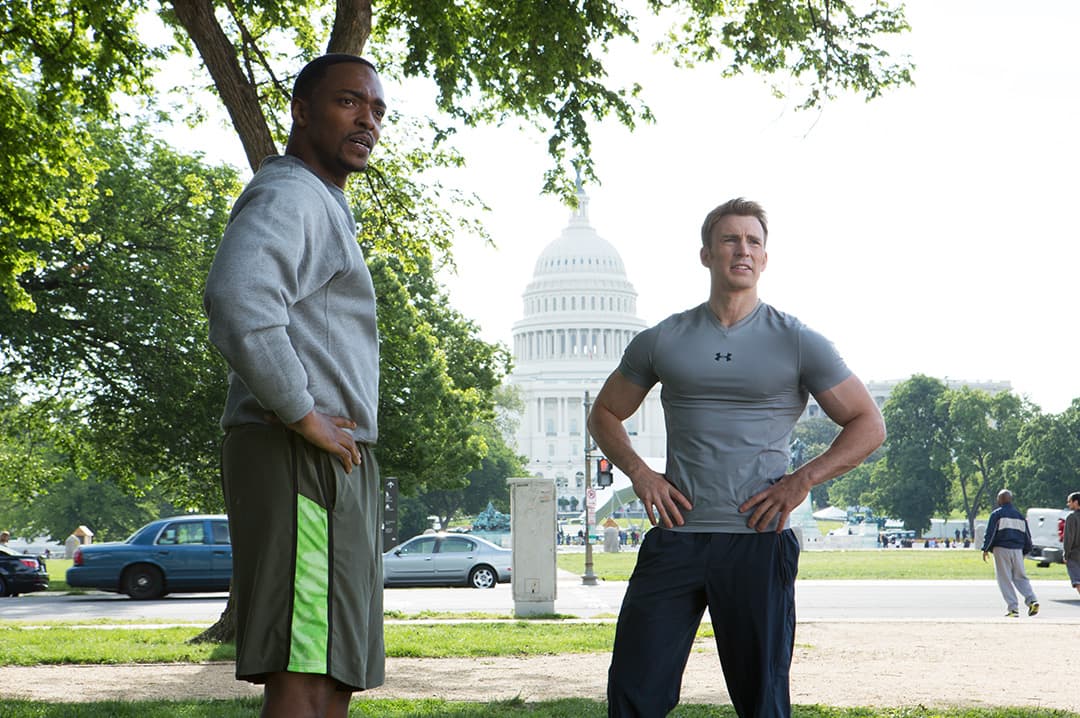 Falcon and Captain America