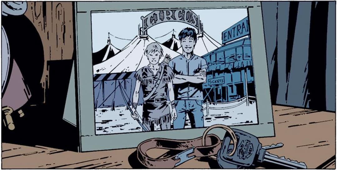 Clint with his brother