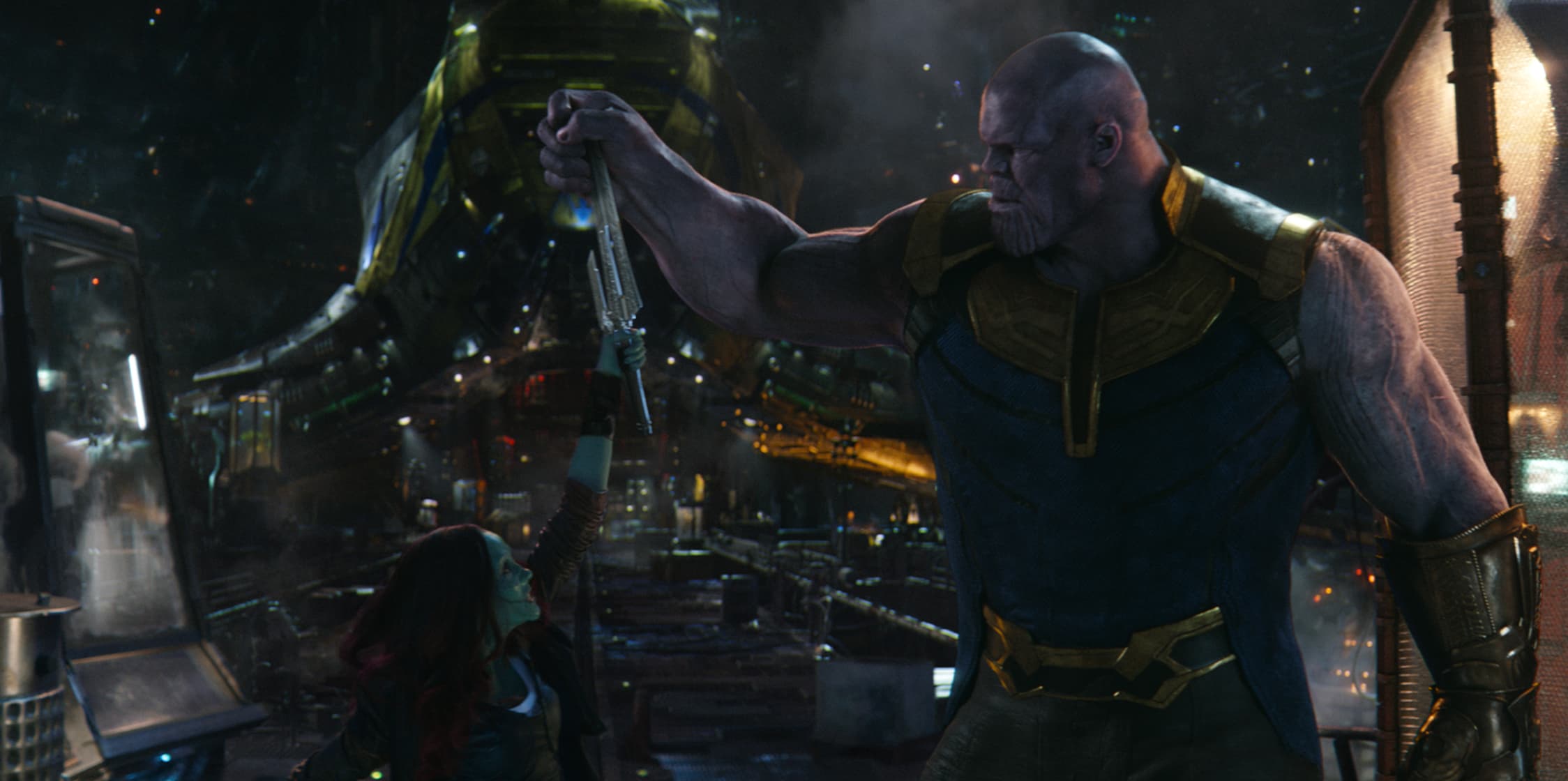 Thanos's Enhanced Strength