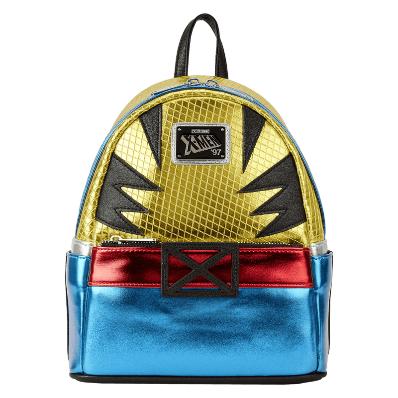 Loungefly Marvel Metallic X-Men Wolverine Cosplay Mini Backpack