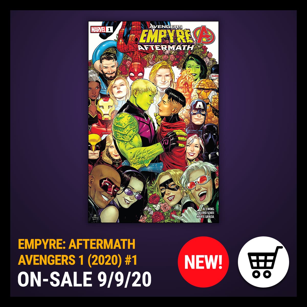 Marvel Insider EMPYRE: AFTERMATH AVENGERS (2020) #1