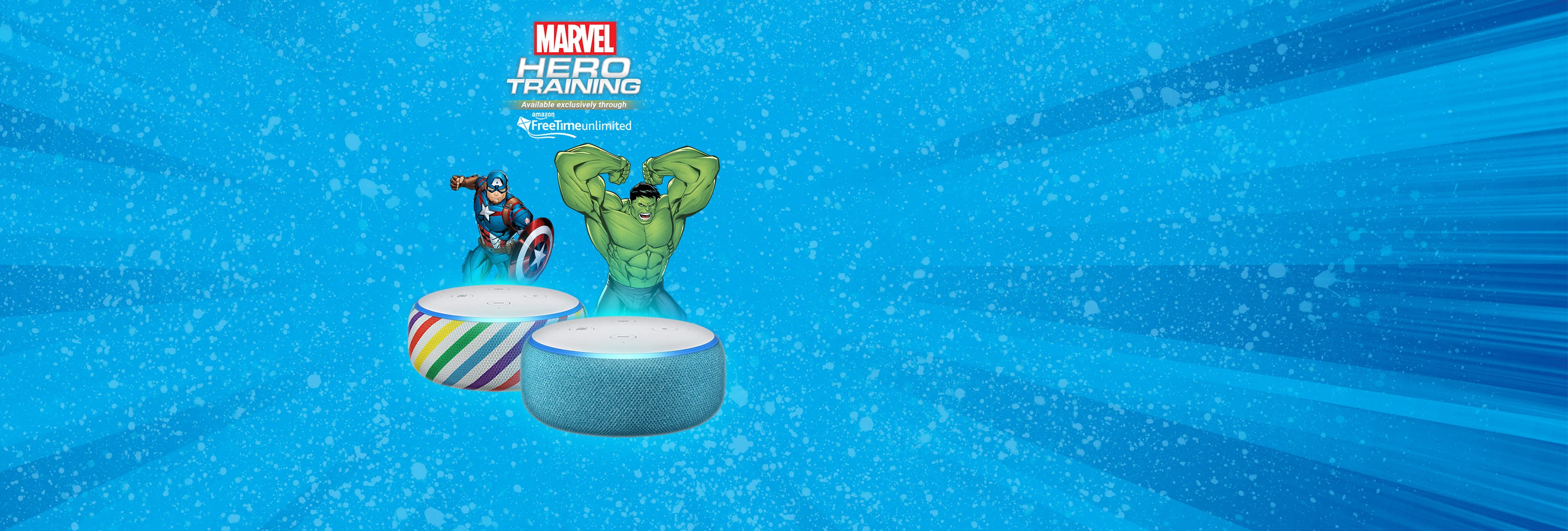 Amazon Echo Marvel Hero Training Skill