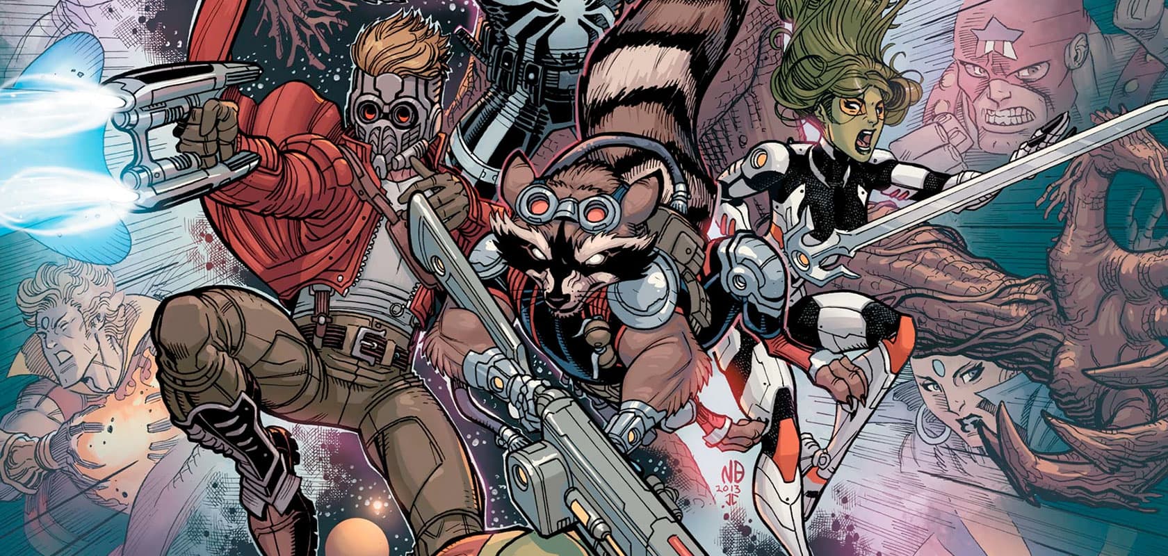 Guardians of the Galaxy In Comics Members, Enemies, Powers | Marvel, image size:1680x800