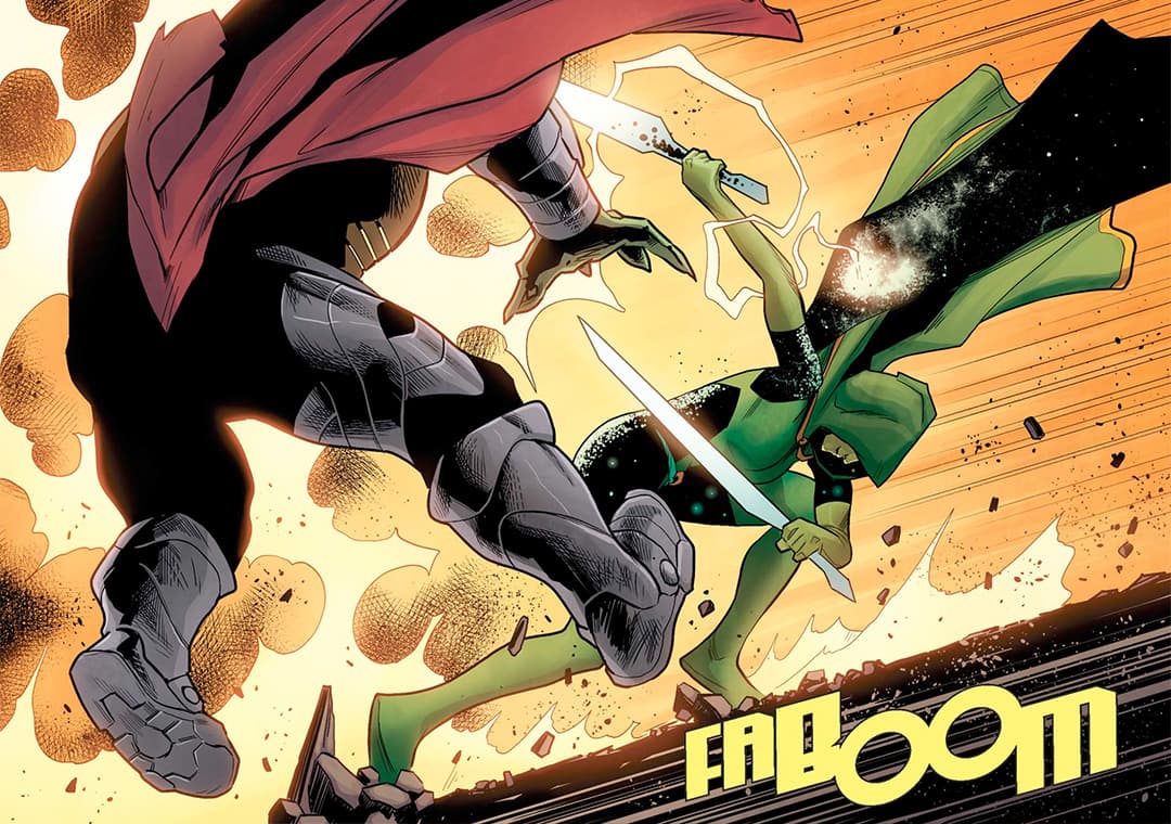 Gamora Fighting