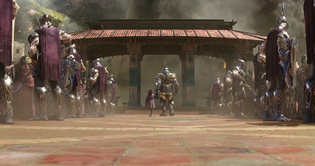 Baby Gamora & Thanos