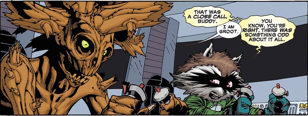 Groot & Rocket Raccoon