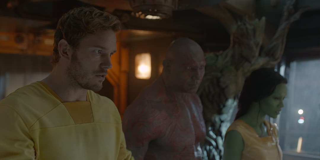 Drax with Star-Lord