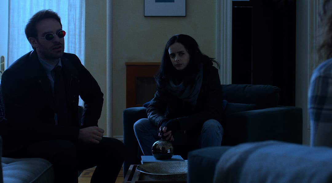 Daredevil (Matt Murdock) and Jessica Jones